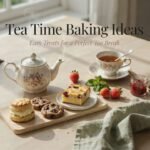 “Tea Time Baking Ideas with cake, scones, cookies and muffins”